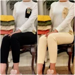بلوزاستین بلند و شلوار عروسکی