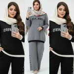 بلوز شلوار بافت پاریس