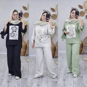 ست شومیز شلوار کدبانو 