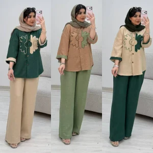 مانتو شلوار ملیکا